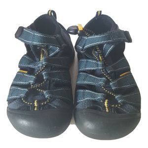 KEEN Waterproof Sandals Child Youth Sz 3 Blue Boy
